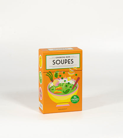 Cooking box Soupes - la boîte de fiches recettes