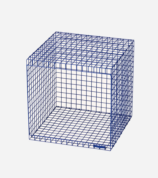 Cube grillagé design