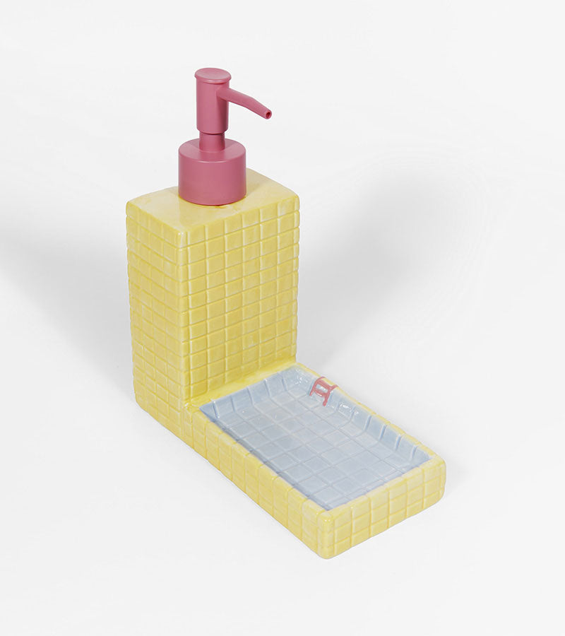 Distributeur de Savon Piscine 🧼 Déco Fun