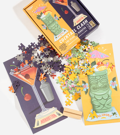 Duel de puzzle - Cocktail Clash  Chronicle books