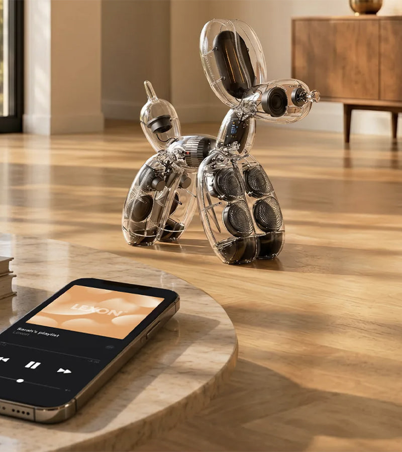 Enceinte Balloon Dog Grande - Lexon X Jeff Koons