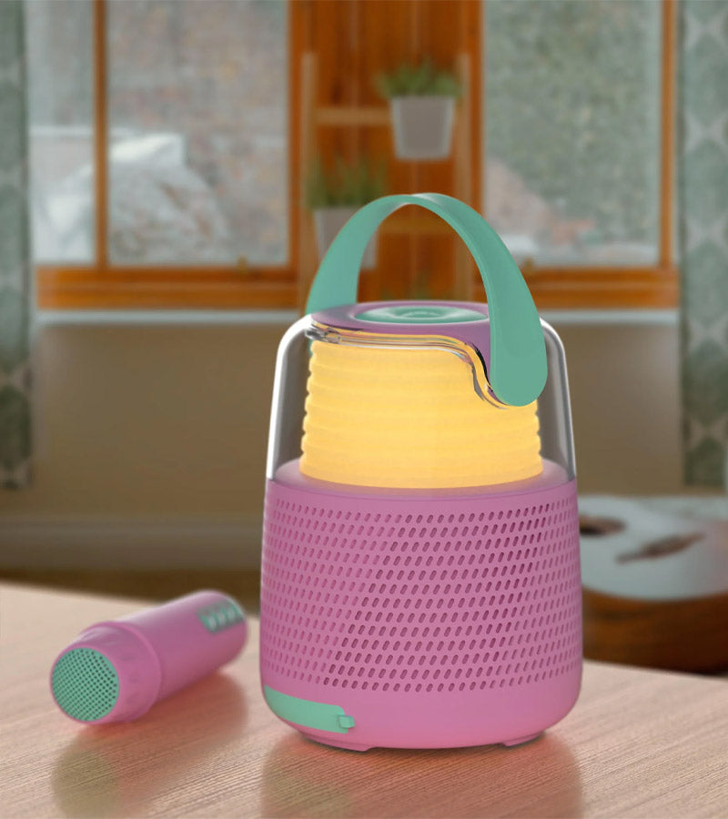 Enceinte avec micro karaoké