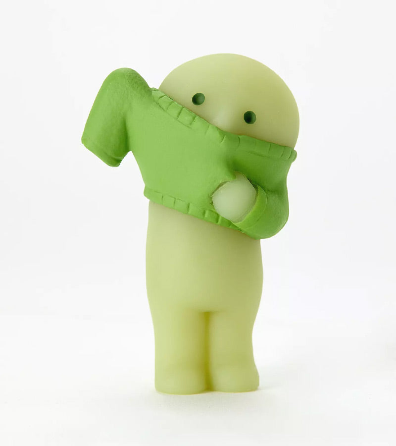 Figurine fluorescente Smiski - série Dressing