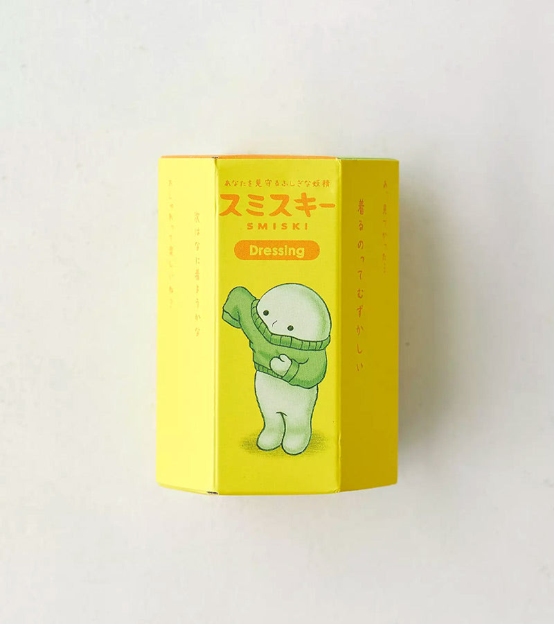 Figurine fluorescente Smiski - série Dressing