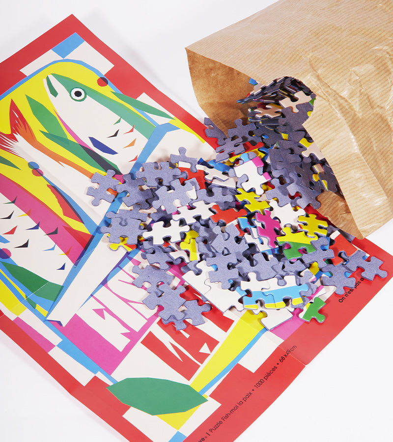 Fish-moi la paix - Puzzle 1000 pièces