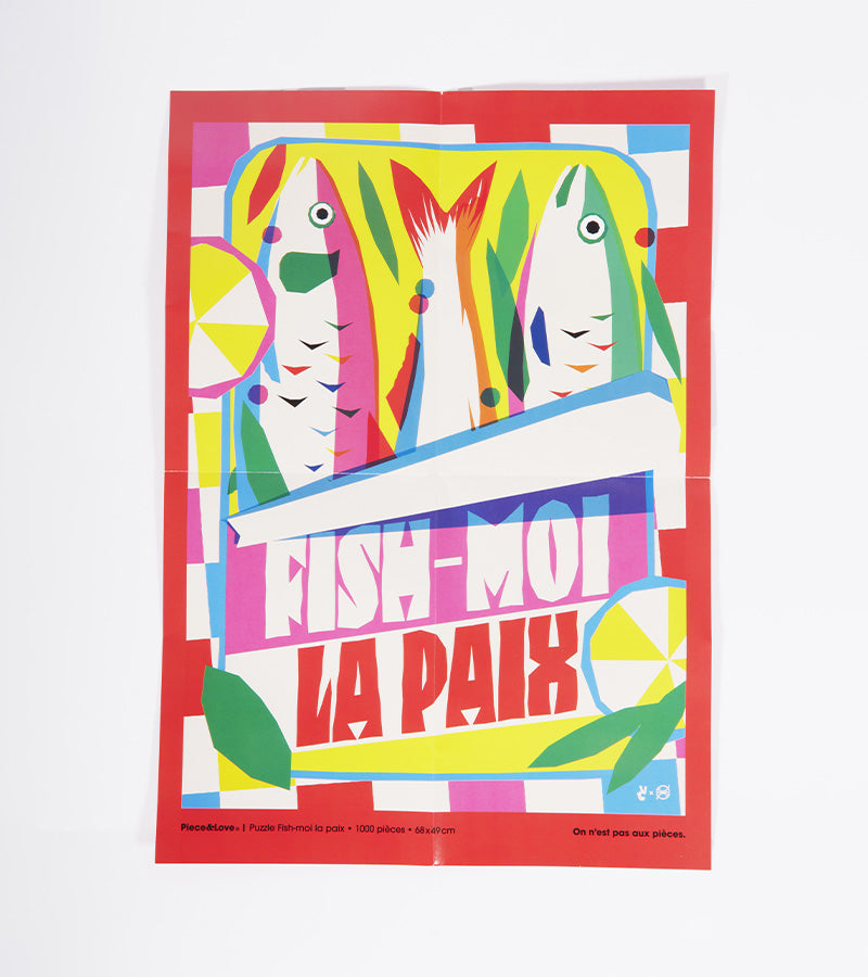 Fish-moi la paix - Puzzle 1000 pièces
