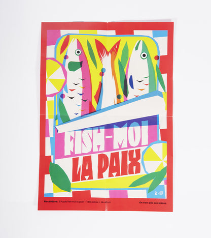 Fish-moi la paix - Puzzle 1000 pièces