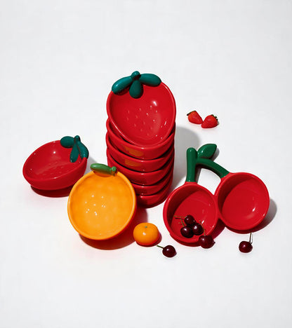 Gamelle fraise en céramique