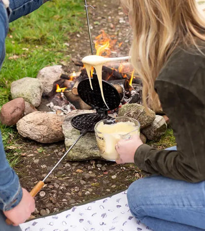 Gaufrier pour barbecue