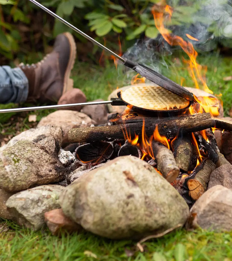 Gaufrier pour barbecue