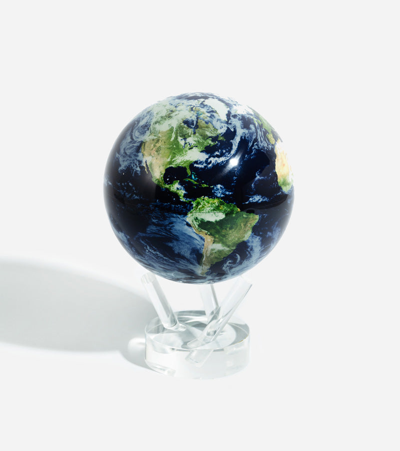 Globe terrestre avec nuages Mova, cadeau décoration original