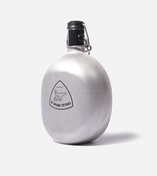 Gourde ovale en métal - Le Grand Tétras