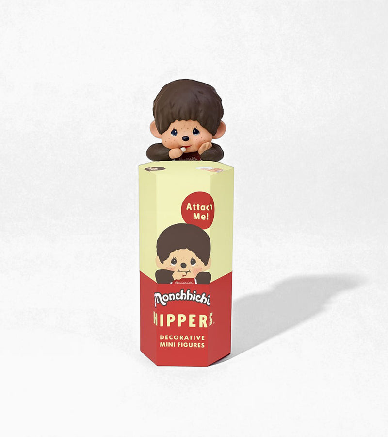 Bandai - Monchhichi - Monchhichi Papi - singe iconique des Bandai - Monchhichi - Monchhichi Papi - singe iconique des