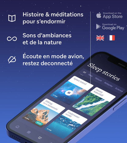 Bandeau de sommeil bluetooth et relaxation Hoomband  Mydodow