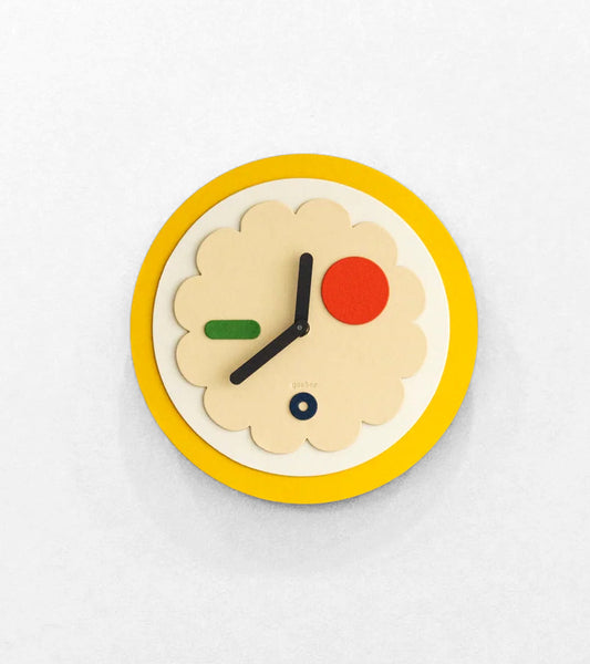 Horloge murale pizza à construire