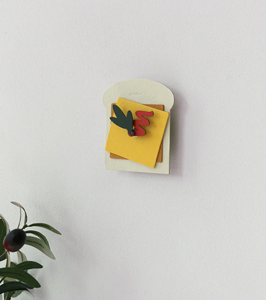 Horloge murale sandwich à construire