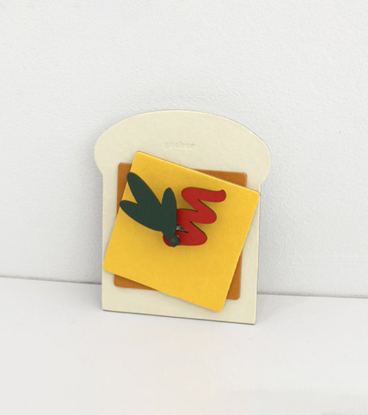 Horloge murale sandwich à construire