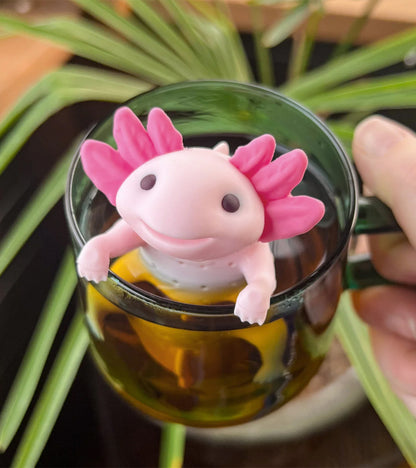 Infuseur à thé axolotl