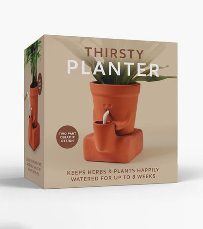 Jardinière autonome qui a soif