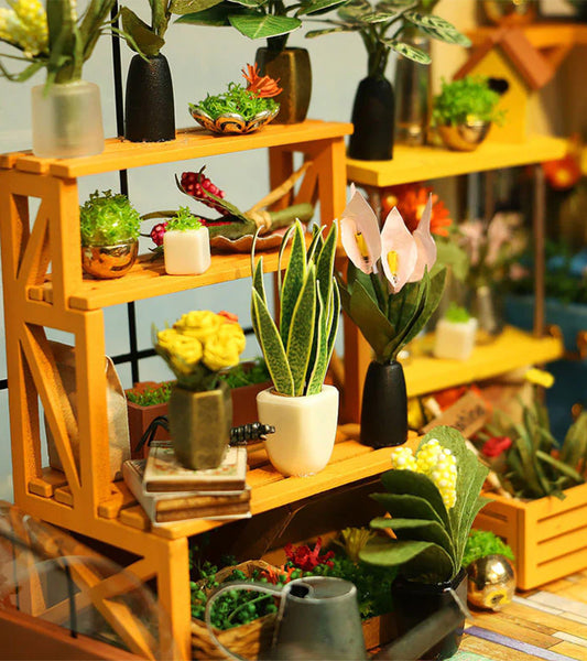 Kit DIY maison miniature - Cathy's flower house  Robotime