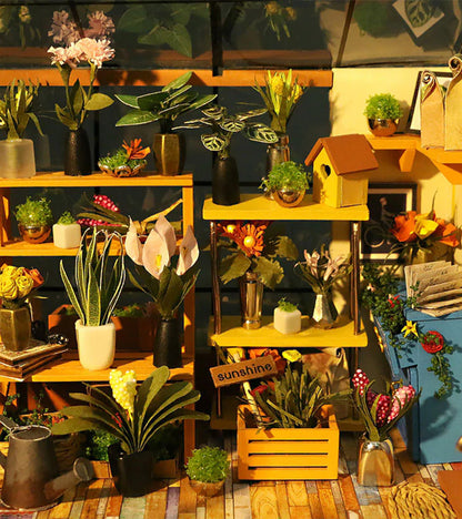 Kit DIY maison miniature - Cathy's flower house  Robotime