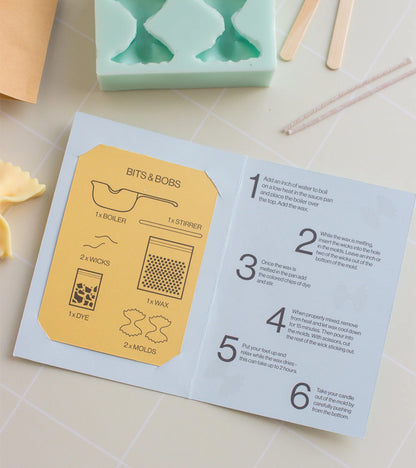 Kits DIY pour faire ses bougies Farfalle