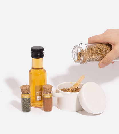 Kit pour fabriquer sa moutarde  Quai Sud