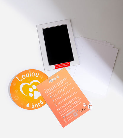 Kit d'empreintes pour chiens et chats  Badogshop