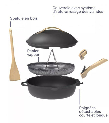 La Fabuleuse poêle 8 en 1 - Cookut 