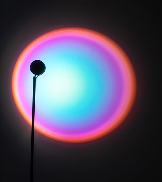 Lampadaire coucher de soleil  L'expressionist