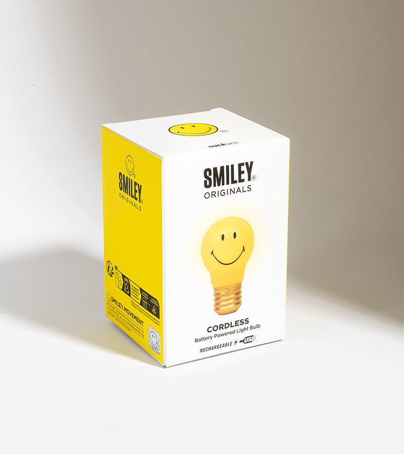 Lampe ampoule Smiley