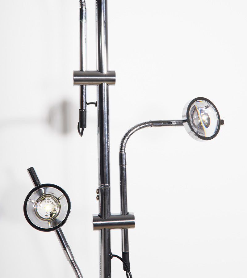 Lampadaire sur pied coucher de soleil à 5 spots