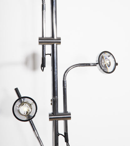 Lampadaire sur pied coucher de soleil à 5 spots