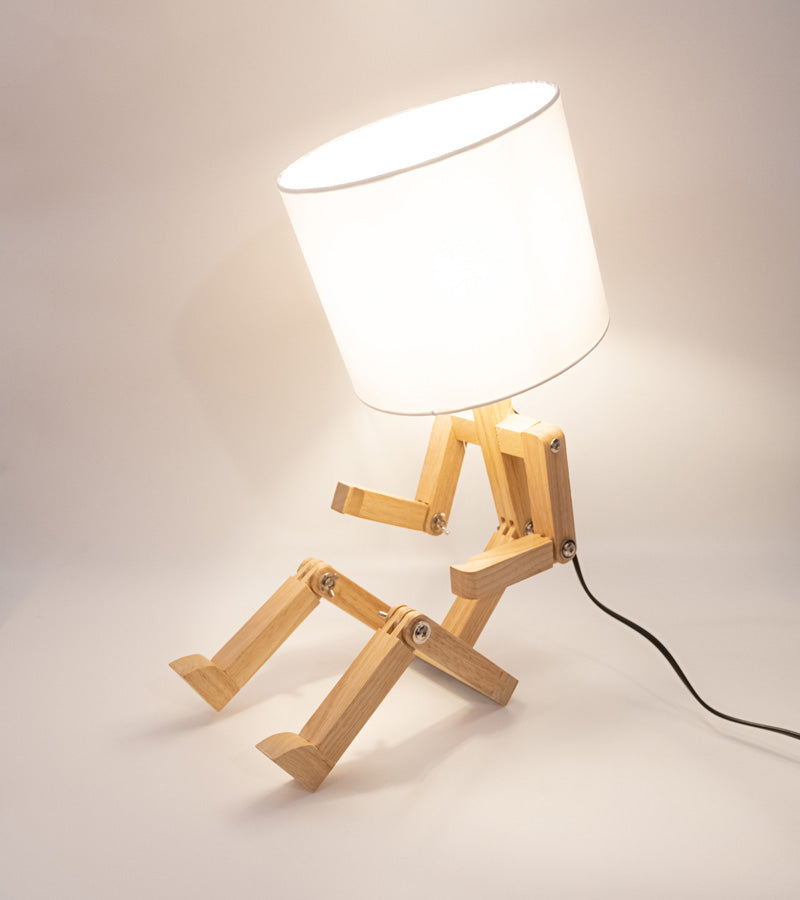 Lampe en bois modulable EMIL