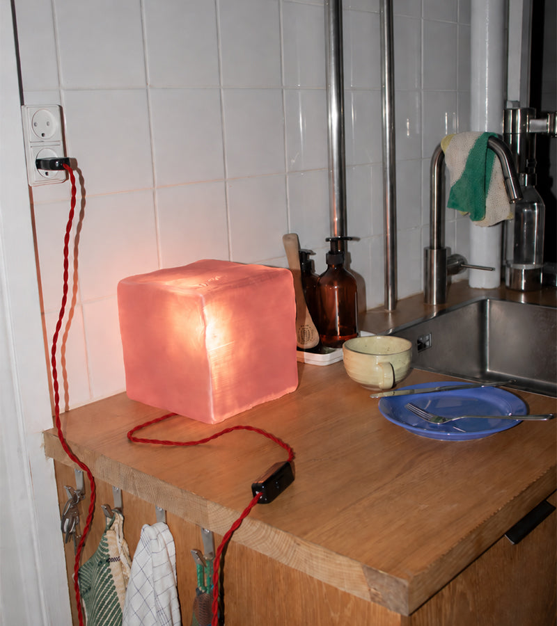 Lampe Ice Cube Design