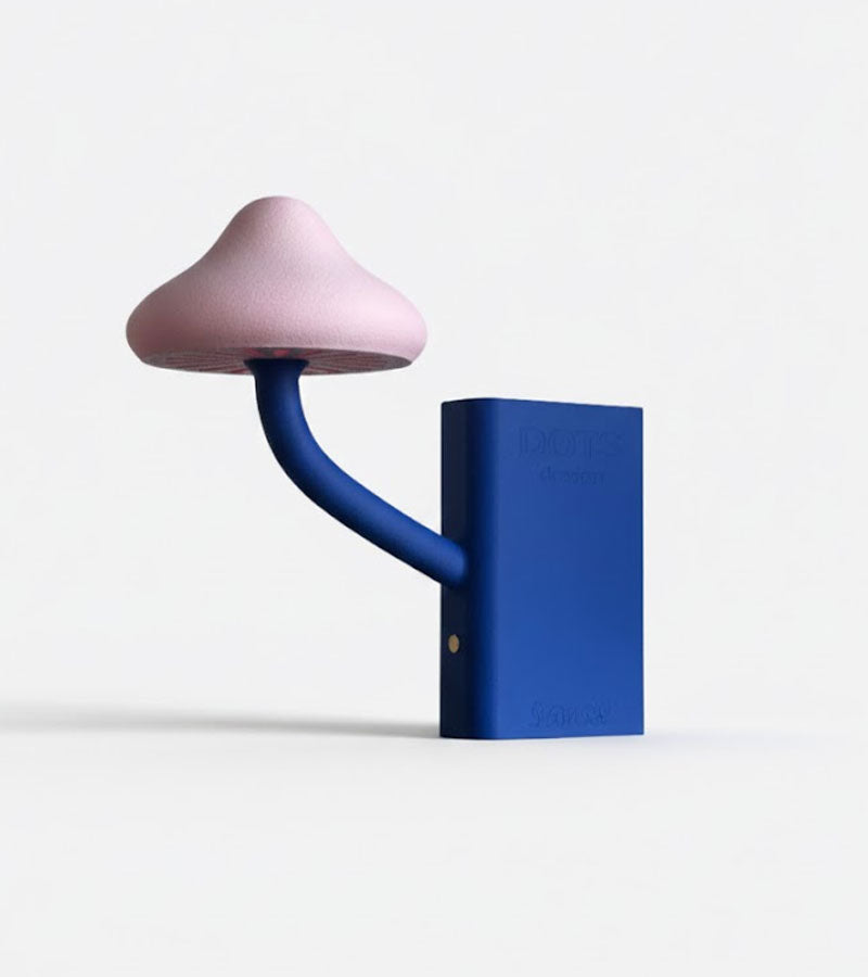Lampe-livre champignon