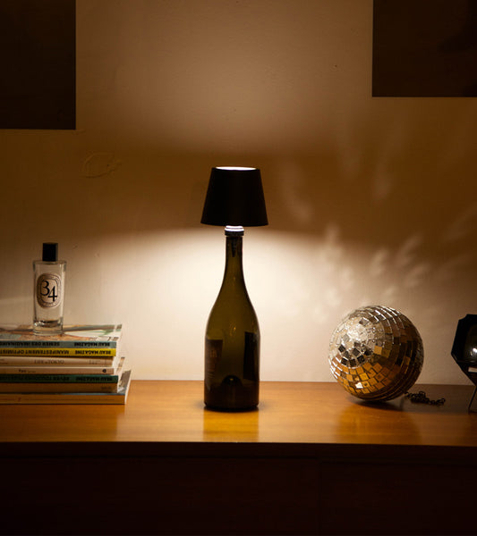 Lampe pour bouteille