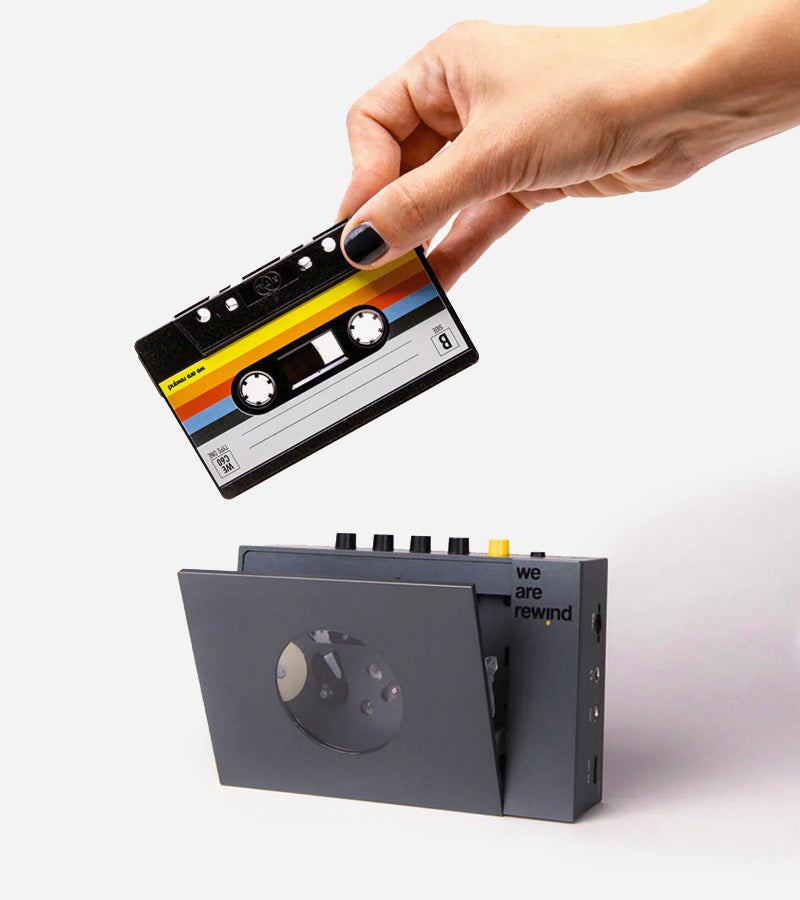 Lecteur de cassette portable - We are Rewind – L'avant gardiste