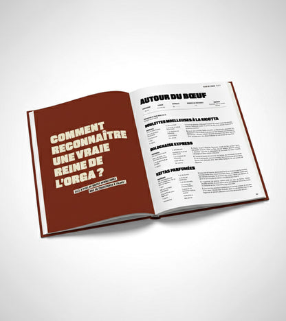 Livre de cuisine - Reine de l'orga