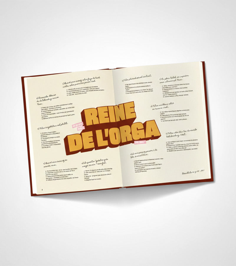 Livre de cuisine - Reine de l'orga