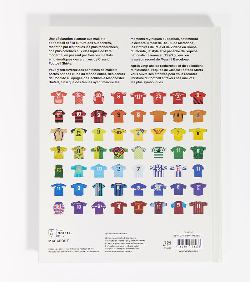 Livre Maillots de légende