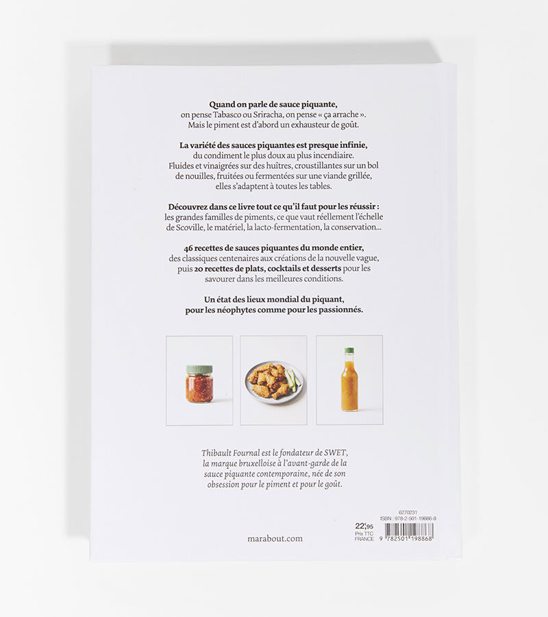 Livre Sauces piquantes – 66 recettes de sauces et plats épicés
