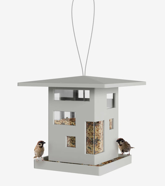 Mangeoire à oiseaux design et moderne à suspendre