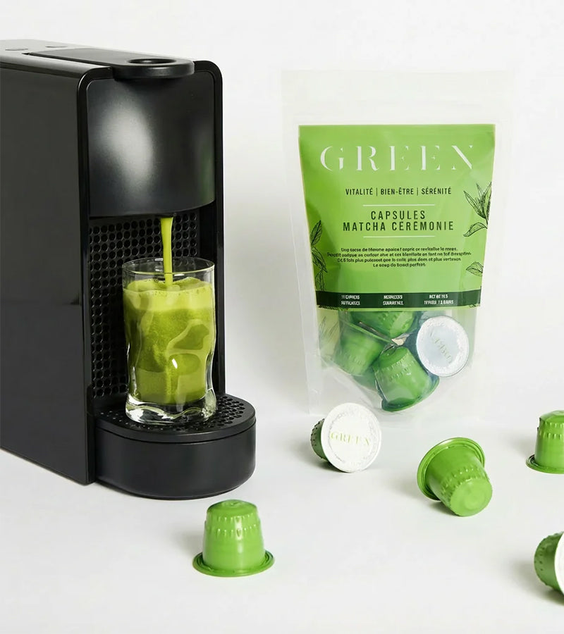 Matcha en capsules
