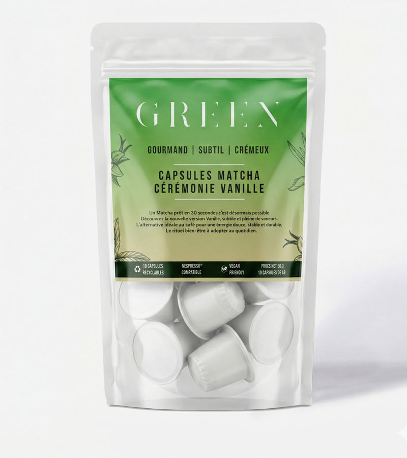 Matcha en capsules