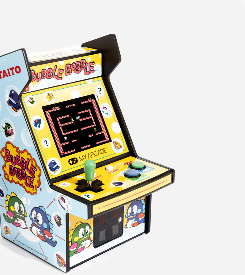 Mini borne d'arcade Bubble Bobble