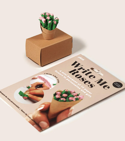 Mini bouquet de fleurs en papier à personnaliser