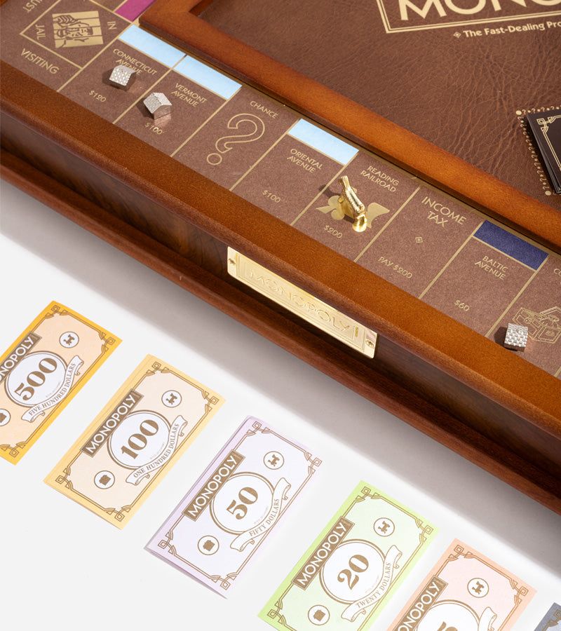 Monopoly De luxe en bois – L'avant gardiste