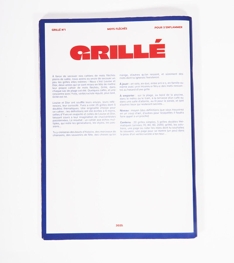 Mots-fléchés - Grillé