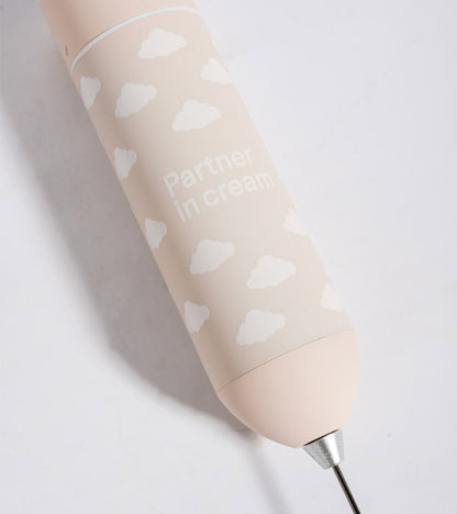 Mousseur à lait - beige